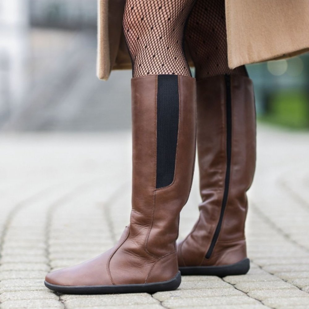 Barefoot long boots Be Lenka Sierra | Size 38 - Dark Brown, originally $209